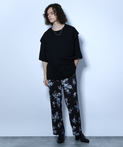 HARE(ハレ)の「ウィングスリーブカットソー(HARE)(Tシャツ/カットソー・メンズ・ブラック/グレー/ブルー・SMALL/MEDIUM)」の5枚目の写真