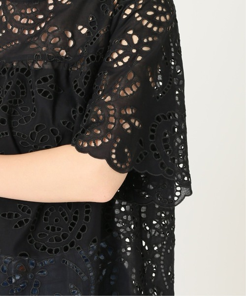ジャーナルスタンダードレサージュ　BROCHE レースシャツ journal standard L'essage（ジャーナルスタンダードレサージュ