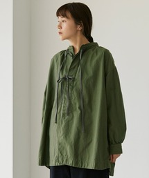 note et silence  | swedish military  スモックブラウス(シャツ/ブラウス)