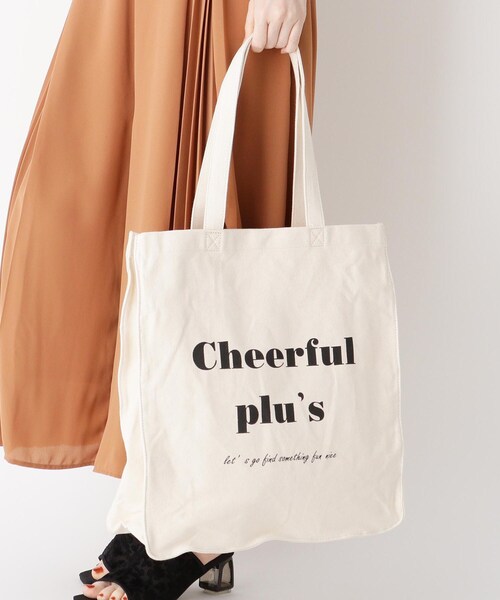 Ober Tashe（オーバータッシェ）の「ロゴスクエアキャンバストート（トートバッグ・レディース・ブラック/ブラック系8/ベージュ系8・FREE）」の10枚目の写真