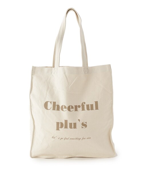 Ober Tashe（オーバータッシェ）の「ロゴスクエアキャンバストート（トートバッグ・レディース・ブラック/ブラック系8/ベージュ系8・FREE）」の15枚目の写真