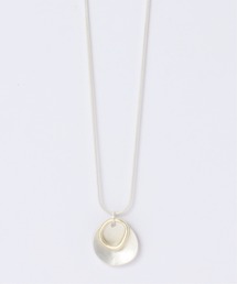 ikka | マットプレートリングネックレス(ネックレス)