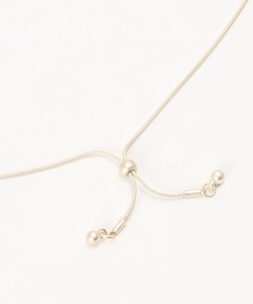 ikka（イッカ）の「マットプレートリングネックレス（ネックレス・レディース・ゴールド/シルバー・FREE）」の8枚目の写真