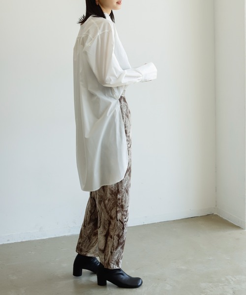 Birthday room（バースデイルーム）の「マーブルパターンプリントパンツ（その他パンツ・レディース・ブラック/ブラウン・FREE）」の20枚目の写真