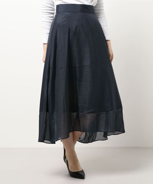 Te chichi TERRASSE(テチチテラス)の「オーロラシアースカート(スカート・レディース・パープル/ネイビー/カーキ・フリ-)」の3枚目の写真