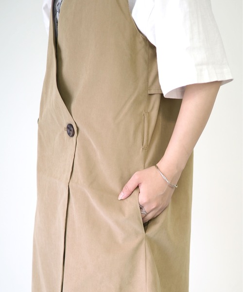 Riberry（リベリー）の「トレンチジレ（ベスト・レディース・ベージュ/ネイビー/キャメル・MEDIUM/LARGE）」の19枚目の写真