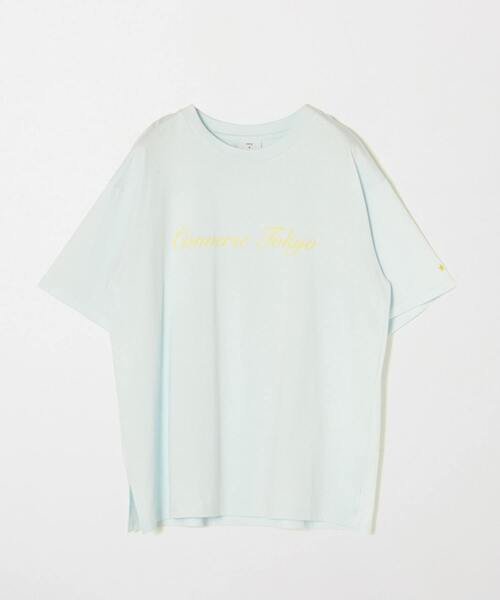 CONVERSE TOKYO（コンバーストウキョウ）の「フロントロゴビッグTシャツ（Tシャツ/カットソー・レディース・ブルー/ホワイト/グリーン/ピンク・FREE）」の10枚目の写真