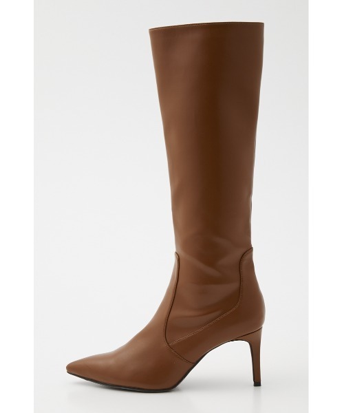 rienda(リエンダ)の「ポインテッドトゥースリムロングブーツ(ブーツ・レディース・ブラック/レッド/キャメル・SMALL/MEDIUM/LARGE)」の4枚目の写真