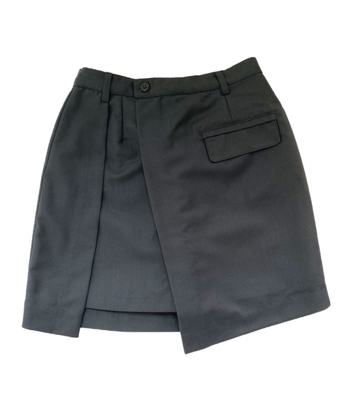 Avvenente（アベネンテ）の「【Avvenente】ラップキュロットスカート（その他パンツ・レディース・ブラック/グレー・M）」の20枚目の写真