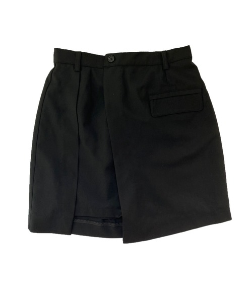 Avvenente（アベネンテ）の「【Avvenente】ラップキュロットスカート（その他パンツ・レディース・ブラック/グレー・M）」の18枚目の写真