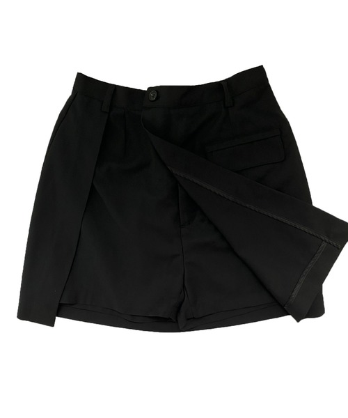 Avvenente（アベネンテ）の「【Avvenente】ラップキュロットスカート（その他パンツ・レディース・ブラック/グレー・M）」の21枚目の写真