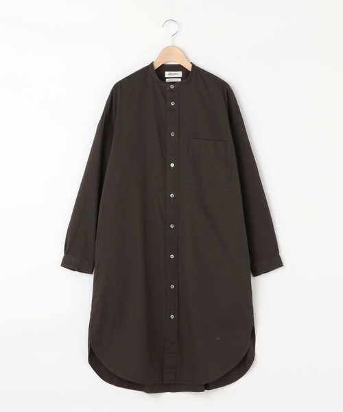 GYMPHLEX（ジムフレックス）の「【Gymphlex】バンドカラーシャツワンピース BIT WOMEN（ワンピース・レディース・ベージュ/カーキ/チャコール・12/14）」の20枚目の写真