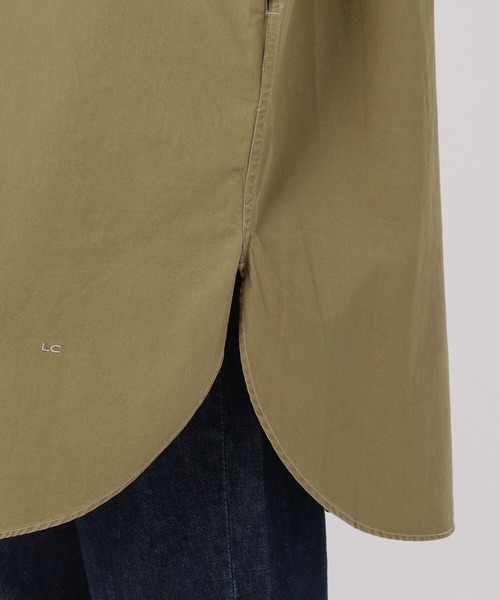 GYMPHLEX（ジムフレックス）の「【Gymphlex】バンドカラーシャツワンピース BIT WOMEN（ワンピース・レディース・ベージュ/カーキ/チャコール・12/14）」の16枚目の写真