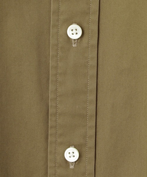 GYMPHLEX（ジムフレックス）の「【Gymphlex】バンドカラーシャツワンピース BIT WOMEN（ワンピース・レディース・ベージュ/カーキ/チャコール・12/14）」の18枚目の写真