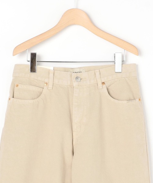 SERGE de bleu(サージ)の「【SERGE de bleu】BARREL デニムパンツ GREIGE WOMEN(デニムパンツ・レディース・グレイッシュベージュ・23/24/25)」の2枚目の写真