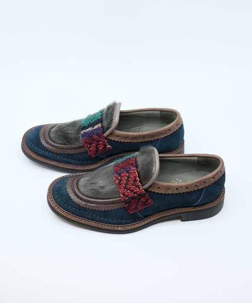 JUCO.（ジュコ）の「アザラシファーローファー（ローファー・レディース・ネイビー・24.5/22.5/23/23.5/24/25）」の5枚目の写真