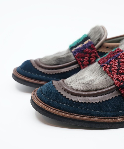 JUCO.（ジュコ）の「アザラシファーローファー（ローファー・レディース・ネイビー・24.5/22.5/23/23.5/24/25）」の3枚目の写真