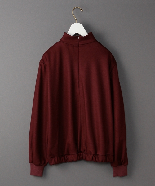 BEAUTY&YOUTH UNITED ARROWS(ビューティーアンドユースユナイテッドアローズ)の「<6(ROKU)>HI NECK GATHER LONG SLEEVE/カットソー◆(Tシャツ/カットソー・レディース・ライトグレー/ワインレッド/オリーブ・フリー)」の5枚目の写真