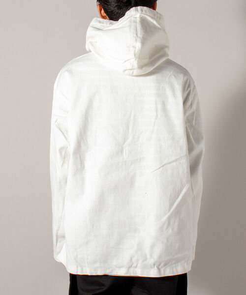 GLOSTER(グロスター)の「【GLOSTER/グロスター】メキシカンパーカー(パーカー・メンズ・オフホワイト/カーキ/オレンジ・MEDIUM/LARGE)」の7枚目の写真