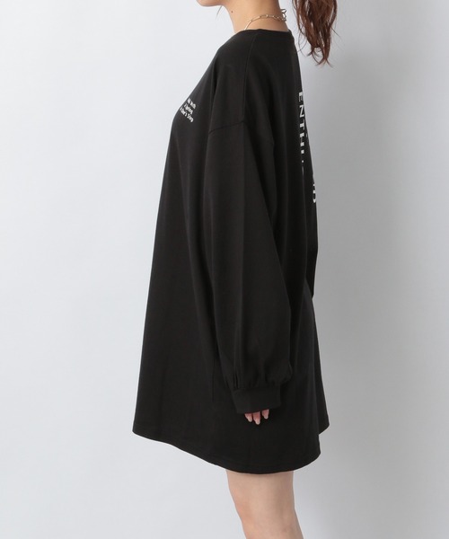 Heather（ヘザー）の「アソートロゴチュニックTEE 219165（Tシャツ/カットソー・レディース・ブラック/グレー/オフホワイト・FREE）」の14枚目の写真