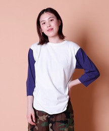 2-TONE FOOTBALL TEE/ 2トーン フットボール T