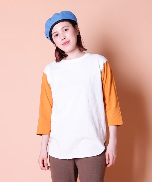 WALLA WALLA SPORT（ワラワラスポーツ）の「2-TONE FOOTBALL TEE