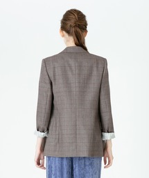 allureville(アルアバイル)の「ウールチェックダブル allureville(アルアバイル)の「ウールチェックダブル