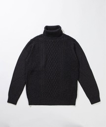 EDIFICE(�G�f�B�t�B�X)��ZEGNA BARUFFA 7�Q�[�W �^�[�g���l�b�N �j�b�g(�j�b�g/�Z�[�^�[)