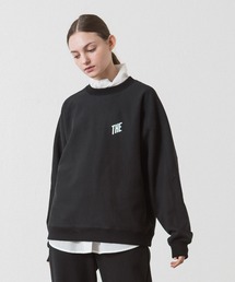 ALLUMER | ルーズシルエットクルーネックプリントスウェット(スウェット)