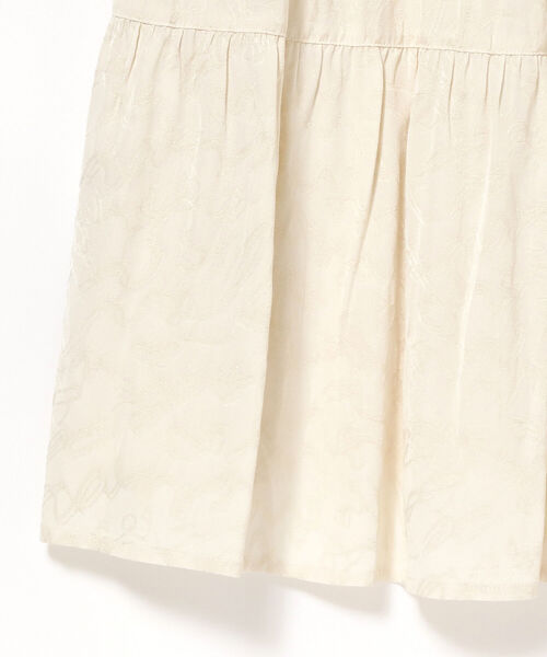 Ray BEAMS(レイビームス)の「Ray BEMS / ジャカード ティアード マキシ ワンピース(ワンピース・レディース・ホワイト系その他6/ワイン・ONE SIZE)」の9枚目の写真