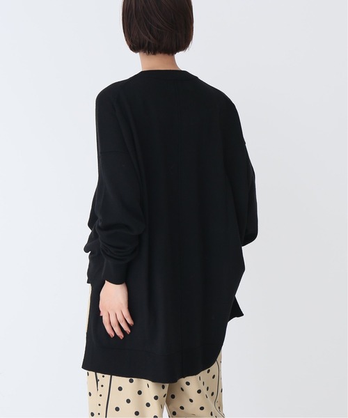 Spick & Span（スピックアンドスパン）の「#ファインウールビッグプルオーバー◆（ニット/セーター・レディース・ブラック/グレー/ブラウン/ピンク・FREE）」の8枚目の写真