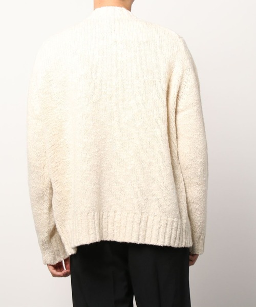 STUDIO NICHOLSON（スタジオニコルソン）の「【STUDIO NICHOLSON】 1.5GG BOUCLE MERINO JUMPER（ニット/セーター・メンズ・オフホワイト・X-LARGE）」の5枚目の写真
