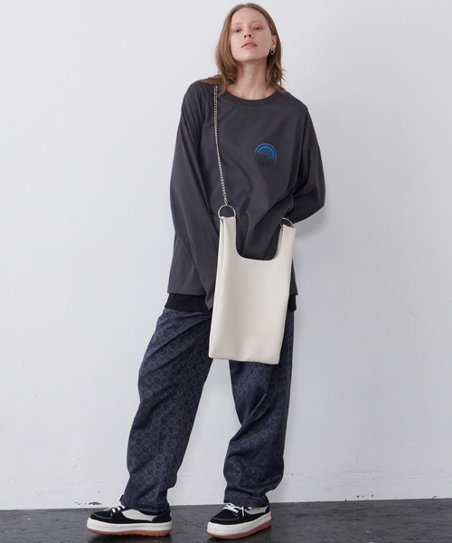 AIVER（アイバー）の「AIVER　フェイクレザーショッパーバッグ（ショルダーバッグ・メンズ・ナチュラル/ブラック/グリーン・FREE）」の16枚目の写真