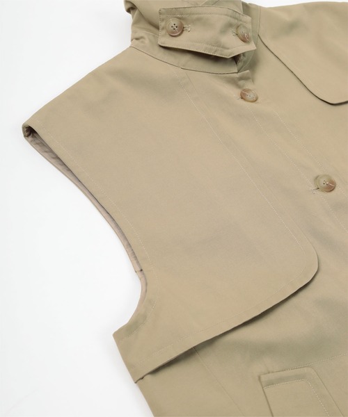 miette（ミエット）の「ｱｼﾝﾒﾄﾘｰﾄﾚﾝﾁﾍﾞｽﾄ（ベスト・レディース・ベージュ・FREE）」の15枚目の写真