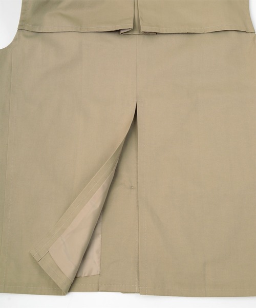 miette（ミエット）の「ｱｼﾝﾒﾄﾘｰﾄﾚﾝﾁﾍﾞｽﾄ（ベスト・レディース・ベージュ・FREE）」の9枚目の写真