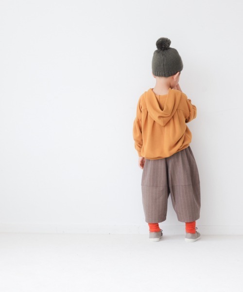 LOWRYS FARM（ローリーズファーム）の「ヘリンボーンバルーンパンツ　217998（カーゴパンツ・キッズ・ブラウン/グレー・110cm/120cm/130cm）」の8枚目の写真