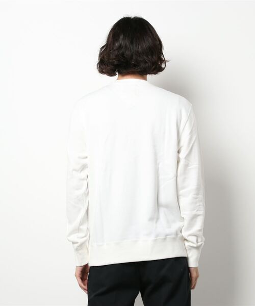 Champion(チャンピオン)の「【Champion】無地クルーネックトレーナー(スウェット・メンズ・ベージュ/チェリーピンク/ホワイト/グレー/ブラック/ロイヤルブルー/ライトパープル/ピンク/オフホワイト/ライム・S/M/L/XL)」の12枚目の写真