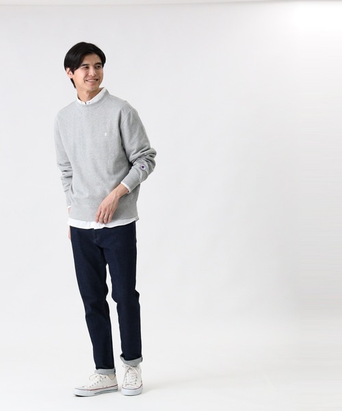 その他 w001 セール】【Champion】無地クルーネックトレーナー（スウェット