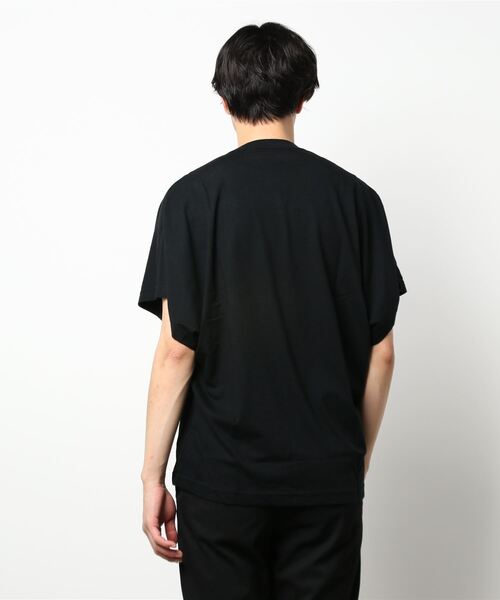 NILoS（ニルズ）の「NILoS/ニルズ/グラフィックプリントTシャツ/CutSewn ForMale/740CPM7（Tシャツ/カットソー・メンズ・ホワイト/ブラック・1/2）」の5枚目の写真