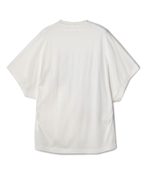NILoS（ニルズ）の「NILoS/ニルズ/グラフィックプリントTシャツ/CutSewn ForMale/740CPM7（Tシャツ/カットソー・メンズ・ホワイト/ブラック・1/2）」の9枚目の写真