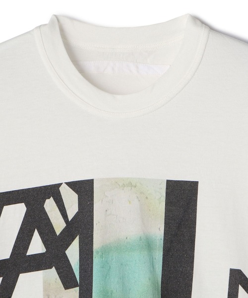 NILoS（ニルズ）の「NILoS/ニルズ/グラフィックプリントTシャツ/CutSewn ForMale/740CPM7（Tシャツ/カットソー・メンズ・ホワイト/ブラック・1/2）」の13枚目の写真