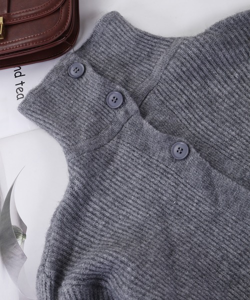 MAISON DE THERESE（メゾン ド テレーズ）の「無地ニットカーディガン（カーディガン/ボレロ・レディース・グレー/ブラック/ブラウン/アイボリー/B/A/モカ/ブラウン系その他/グレー系その他/ホワイト・FREE/MEDIUM）」の17枚目の写真