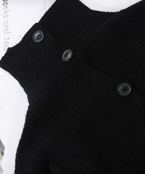 MAISON DE THERESE（メゾン ド テレーズ）の「無地ニットカーディガン（カーディガン/ボレロ・レディース・グレー/ブラック/ブラウン/アイボリー/B/A/モカ/ブラウン系その他/グレー系その他/ホワイト・FREE/MEDIUM）」の18枚目の写真