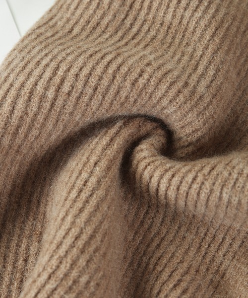 MAISON DE THERESE（メゾン ド テレーズ）の「無地ニットカーディガン（カーディガン/ボレロ・レディース・グレー/ブラック/ブラウン/アイボリー/B/A/モカ/ブラウン系その他/グレー系その他/ホワイト・FREE/MEDIUM）」の16枚目の写真