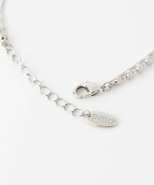 SMELLY（スメリー）の「ワントップボールチェーン2レンネックレス（ネックレス・レディース・シルバー・-）」の3枚目の写真