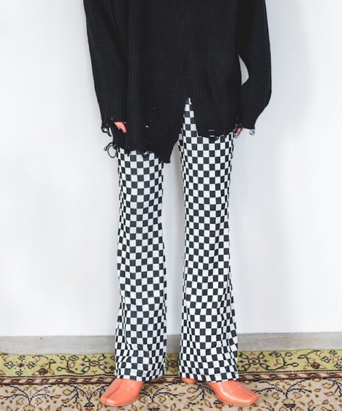 SANSeLF（サンセルフ）の「【SANSeLF】checkered flag pants