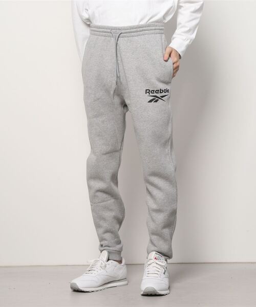 Reebok(リーボック)の「 アイデンティティ ベクター ジョガー / Identity Vector Joggers(スウェットパンツ・メンズ・ブラック/ヘザーグレー・SMALL/MEDIUM/LARGE/X-LARGE/XX-LARGE/XXX-LARGE/X-SMALL)」の8枚目の写真