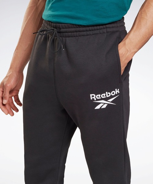 Reebok(リーボック)の「 アイデンティティ ベクター ジョガー / Identity Vector Joggers(スウェットパンツ・メンズ・ブラック/ヘザーグレー・SMALL/MEDIUM/LARGE/X-LARGE/XX-LARGE/XXX-LARGE/X-SMALL)」の11枚目の写真