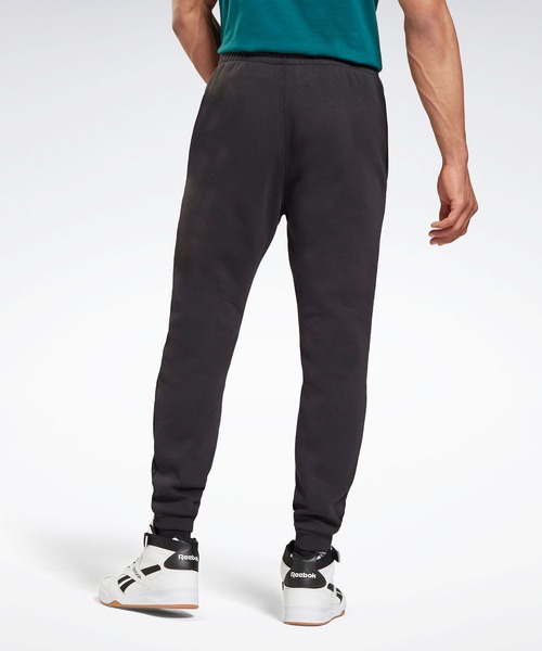 Reebok(リーボック)の「 アイデンティティ ベクター ジョガー / Identity Vector Joggers(スウェットパンツ・メンズ・ブラック/ヘザーグレー・SMALL/MEDIUM/LARGE/X-LARGE/XX-LARGE/XXX-LARGE/X-SMALL)」の9枚目の写真