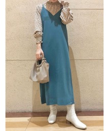 Te chichi TERRASSE | カシュクールキャミソールワンピース(ワンピース)